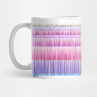 Pink Paint pattern minimal linear Mug